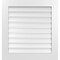 Ekena Millwork Vertical Surface Mount PVC Gable Vent: Functional, w/ 3-1/2"W x 1"P Standard Frame, 30"W x 32"H GVPVE30X3201SF - alternate 1